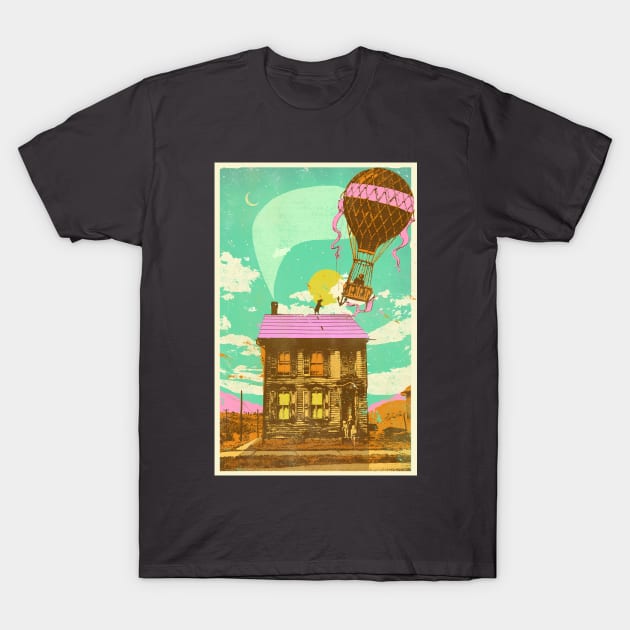 BALLOON LIFTOFF T-Shirt by Showdeer